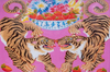 Enameled Tigers Chang Mai Vanity Tray