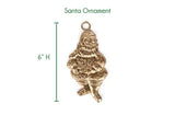 Santa Ornament (1 pk)