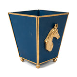 Regency Horse Head Square Cachepot Planter