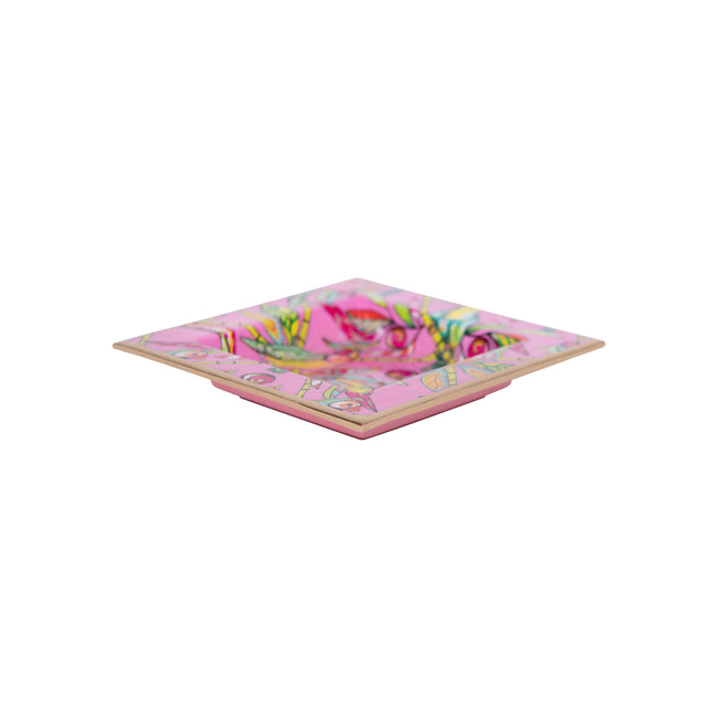 Bamboo Birds Enameled Smidge Tray