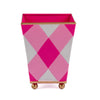 Buffalo Plaid Square Cachepot Planter