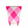 Buffalo Plaid Square Cachepot Planter
