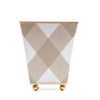 Buffalo Plaid Square Cachepot Planter