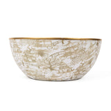 Garden Party Enameled Bowl - Taupe