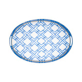 Cane Enameled Olivia Tray 14x20