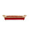 Cane Enameled Chang Mai Tray 10x14 - Red
