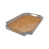 Rattan Enameled Jaye Tray
