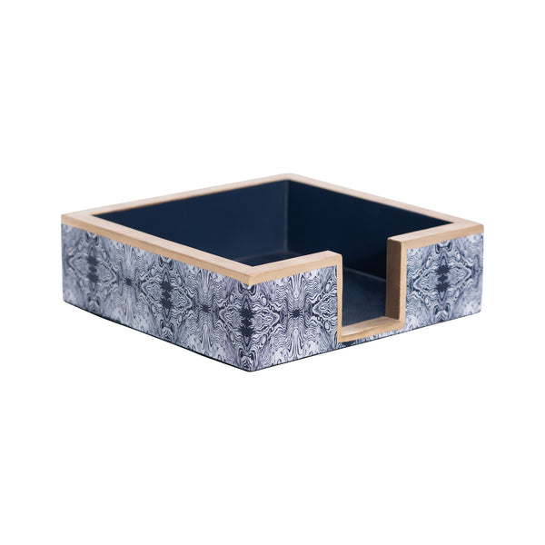 Faux Bois Amelia Cocktail Napkin Tray
