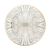 Faux Bois Enameled Charger (4pk) - Taupe