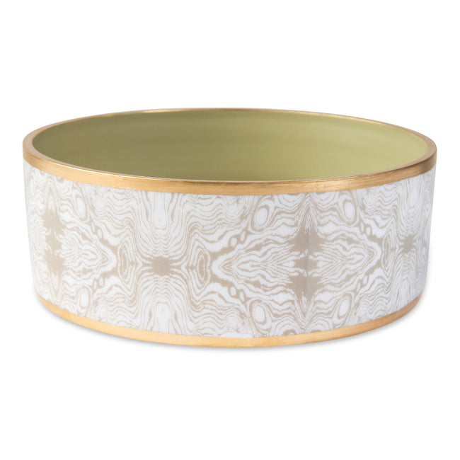 Faux Bois Pet Bowl