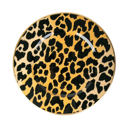 Leopard Spots Enameled 10x14 Chang Mai Tray