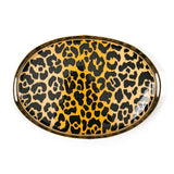 Leopard Spots Enameled Olivia Tray 14x20