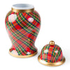 Royal Tartan Large Ginger Jar